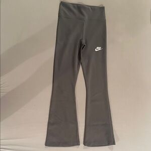 Nike Kids Charcoal Flare Leggings